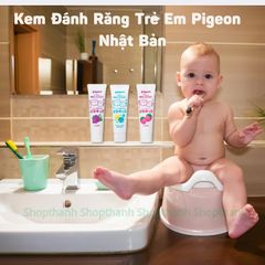 Kem Đánh Răng Trẻ Em Nhật Bản 150g - An Toàn Cho Bé Từ 18 Tháng, Hương Vị Trái Cây Dễ Chịu, Bảo Vệ Răng Sữa Nhạy Cảm