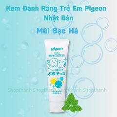 Kem Đánh Răng Trẻ Em Nhật Bản 150g - An Toàn Cho Bé Từ 18 Tháng, Hương Vị Trái Cây Dễ Chịu, Bảo Vệ Răng Sữa Nhạy Cảm
