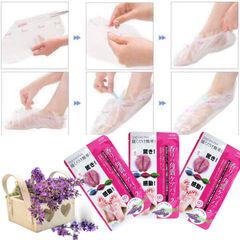 Túi Ủ Tẩy Tế Bào Chết Da Chân Lavender To-Plan - Chiết Xuất Từ 17 Loại Hoa, Dưỡng Da Mềm Mại, Nội Địa Nhật Bản