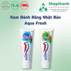 Kem đánh răng Aquafresh Trip Protection Nhật Bản. Kem Đánh Răng Làm Sạch, Trắng Răng Hiệu Quả {Shop Thanh}