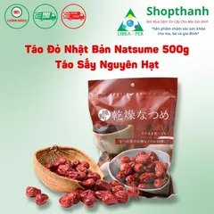 Táo Đỏ Sấy Nhật Bản Natsume Sản Phẩm Bổ Dưỡng Và Tiện Lợi  - 500gr { Shop Thanh }