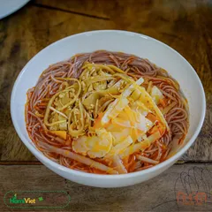 Bún Huyết Rồng Noom - Tươi ngon từ gạo lứt huyết rồng 50%, Hữu cơ, Không chất bảo quản - Thực phẩm ăn dặm, ăn kiêng, ăn chay