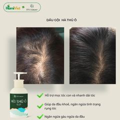 Dầu Gội Hà Thủ Ô D'Vi Nature - Nuôi Dưỡng Tóc Bóng Mượt, Đàn Hồi, Giúp Làm Sạch Tóc và Loại Bỏ Gàu - 320ml