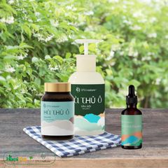 Dầu Gội Hà Thủ Ô D'Vi Nature - Nuôi Dưỡng Tóc Bóng Mượt, Đàn Hồi, Giúp Làm Sạch Tóc và Loại Bỏ Gàu - 320ml