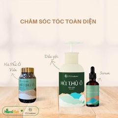Dầu Gội Hà Thủ Ô D'Vi Nature - Nuôi Dưỡng Tóc Bóng Mượt, Đàn Hồi, Giúp Làm Sạch Tóc và Loại Bỏ Gàu - 320ml