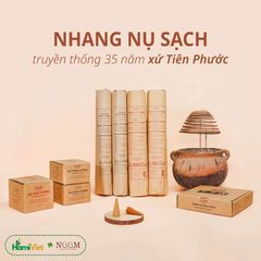 Nhang Quế Thông Noom - Nhang Tự Nhiên Không Hóa Chất Giúp Thư Giãn và Thanh Lọc Không Khí - 50g, 300g
