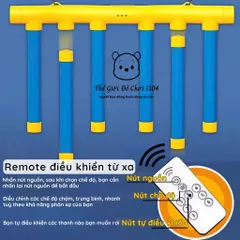 Đồ Chơi Hộp Bắt Gậy Rơi Thông Minh Điều Khiển Từ Xa - Phát Triển Phản Xạ Tay Mắt, Tăng Cường Tương Tác Cho Bé