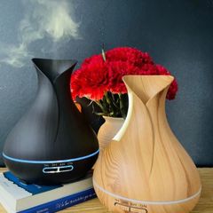 Máy Xông Tinh Dầu 550ml Aroma Zone Kèm Remote - Thiết Bị Khuếch Tán Hương Thơm Giúp Tạo Không Gian Thư Giãn Cho Gia Đình
