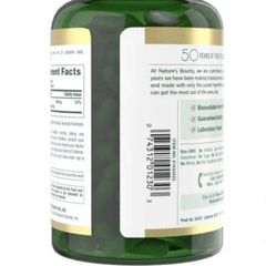 Viên uống bổ sung Magie Glycinate hấp thụ cao Nature's Bounty 240 mg, 180 viên nang - Hỗ trợ sức khỏe xương và giấc ngủ tốt hơn