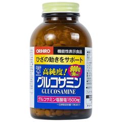 Viên uống Glucosamine Nhật Bản Orihiro 1500mg Hỗ Trợ Sức Khỏe Khớp - 900 Viên Giảm Đau Nhức, Tăng Cường Vận Động