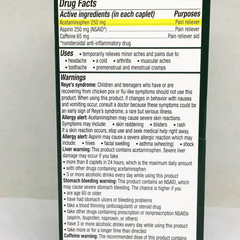 Viên Uống Giảm Đau Đầu Excedrin Extra Strength - Hỗ Trợ Hiệu Quả Đau Nửa Đầu, Cải Thiện Cảm Giác Khó Chịu, Dễ Dàng Sử Dụng