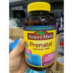 Vitamin tổng hợp bầu Nature Made Prenatal Folic Acid - Bổ sung vitamin và khoáng chất thiết yếu cho mẹ bầu và thai nhi khỏe mạnh
