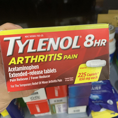 Viên Uống Giảm Đau Tylenol Acetaminophen Extra Strength 500mg - Giải Pháp Chống Đau Nhức Hiệu Quả cho Người Lớn và Trẻ Em Trên 12 Tuổi
