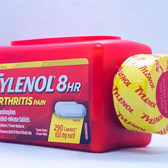 Viên Uống Giảm Đau Tylenol Acetaminophen Extra Strength 500mg - Giải Pháp Chống Đau Nhức Hiệu Quả cho Người Lớn và Trẻ Em Trên 12 Tuổi