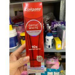 Kem Đánh Răng Colgate Optic White Platinum 4in1 - Làm Trắng Răng Lên Đến 10 Tone Chỉ Trong 10 Ngày - 116gr Tách Lẻ