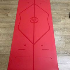 Thảm Yoga Cao Su Chống Trơn Trượt PU Cao Cấp - Kích Thước 185cm x 68cm, Hoa Văn Đẹp Mắt, Thảm Tập Chuyên Nghiệp Cho Người Yêu Thể Thao