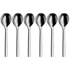Bộ thìa 6 chiếc WMF Espresso Nuova - Thép không gỉ sang trọng, dụng cụ nhà bếp hiện đại tiện dụng cho mọi bữa ăn