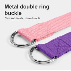 Dây Tập Yoga Cotton 1,8m x 3,8cm - Hỗ Trợ Động Tác Khó, Tăng Độ Dẻo Uốn, 8 Màu Sắc Đẹp, Chắc Chắn và Tiện Lợi