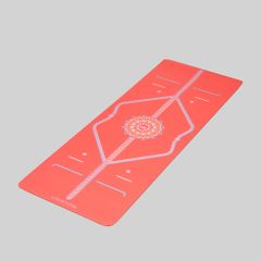 Thảm Yoga Cao Su ASANA 25 - Dày 5mm, Chống Trơn Trượt, Thấm Mồ Hôi, Tặng Túi Đựng - Hãng LOUISYOGA