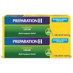 Kem Bôi Trĩ Preparation H - Giảm Đau Ngứa Hậu Môn, Chữa Trĩ Hiệu Quả, Kem Chăm Sóc Sức Khỏe Hậu Môn