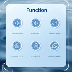 Tai Nghe Bluetooth V5.3 Không Dây Treo Cổ Thể Thao với Mic – Âm Thanh HiFi Chất Lượng Cao, Thiết Kế Ergonomic, Thời Gian Pin 40 Giờ