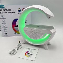 Loa Bluetooth LED RGB Chữ G - Thiết Kế Sang Trọng, Đèn Nháy Theo Nhạc, Âm Thanh Sống Động, Sạc Nhanh