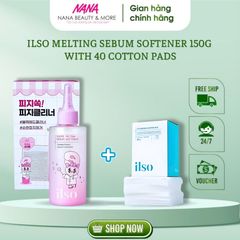 Dung Dịch Ủ Mụn ILSO Melting Sebum Softener 150g - Giải Pháp Làm Sạch Da, Loại Bỏ Mụn Đầu Đen và Sợi Bã Nhờn hiệu quả