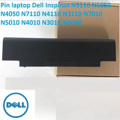 Pin Laptop Dell Inspiron 6 Cell OEM - Thay Thế Cho N3010, N4010, N5010, N5110, N4110 - Màu Đen Chất Lượng Cao