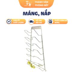 Máng Nắp Inox Cao Cấp - Dụng Cụ Nhà Bếp Đa Năng, Chất Lượng Tốt, Kích Thước 25x65cm (TV1177)