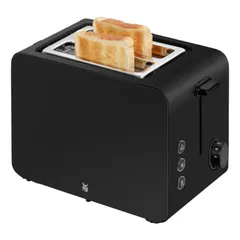 Máy Nướng Bánh Mì WMF Stelio Black - Nướng Bánh Giòn Rụm với 7 Cấp Độ, Tự Động Căn Chỉnh, Dễ Vệ Sinh, Quà Tặng Hữu Ích