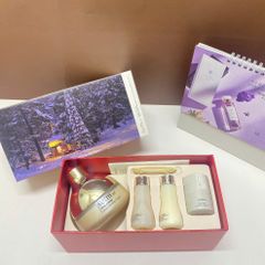 Set Kem Dưỡng Ẩm Su:m37 Time Energy Moist Firming Cream 120ml - Phục Hồi Năng Lượng cho Da, Dưỡng Ẩm Mịn Màng, Set Quà Tặng Đặc Biệt