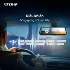 Camera Hành Trình Vietmap R440 - Ghi Hình 4K Siêu Nét, Cảnh Báo Giao Thông Thông Minh, Điều Khiển Bằng Giọng Nói, GPS & Wi-Fi 6