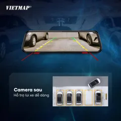 Camera Hành Trình Vietmap R440 - Ghi Hình 4K Siêu Nét, Cảnh Báo Giao Thông Thông Minh, Điều Khiển Bằng Giọng Nói, GPS & Wi-Fi 6