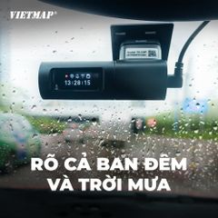 Camera hành trình VIETMAP TS-C9P 2K siêu nét với GPS tích hợp, góc quay 150°, Wi-Fi và cảm biến G-Sensor, an toàn cho mọi chuyến đi