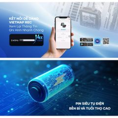 Camera Hành Trình Vietmap S720 4K - Ghi Hình Ban Ngày Ban Đêm, Cảnh Báo Giao Thông Thông Minh, Điều Khiển Bằng Giọng Nói, Quà Tặng Thẻ Nhớ 64GB