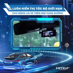 Camera Hành Trình VIETMAP SpeedMap M1 - Giám Sát An Toàn, Cảnh Báo Tốc Độ, Ghi Hình Super HD 2K, Ứng Dụng Tiện Lợi