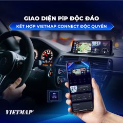 Android Box Ô Tô Vietmap BS10 - Nâng Cấp Màn Hình DVD Thông Minh, Dẫn Đường Vietmap Live, Kết Nối Carplay & Android Auto Không Dây