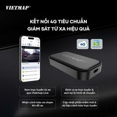 Camera Hành Trình Vietmap Speedmap M2 - Thông Minh, Ghi Hình 2K, Cảnh Báo Giao Thông Trực Tiếp, 4G & Wi-Fi, Giám Sát An Toàn 24/7
