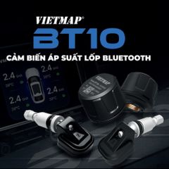 Cảm Biến Áp Suất Lốp TPMS Bluetooth Vietmap BT10 - Giải Pháp Theo Dõi Nhiệt Độ và Áp Suất An Toàn Cho Xe Hơi