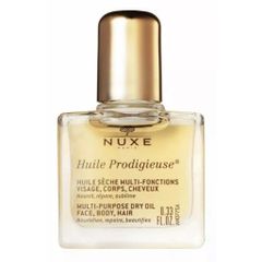Dầu Khô Đa Năng Nuxe Huile Prodigieuse Mini 10ml - Dưỡng Ẩm Da Mặt, Cơ Thể & Tóc, Phục Hồi Tóc Hư Tổn, Tiện Lợi Mang Theo