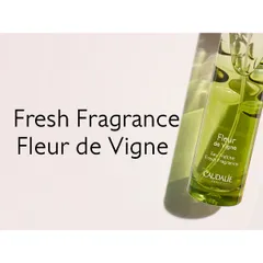 Nước Hoa Không Cồn Caudalie Eau Fraîche Fleur de Vigne 50ml - Hương Cam Bergamot Tươi Mát, Sang Trọng, Lưu Hương Quyến Rũ