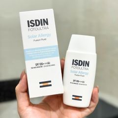 Kem Chống Nắng ISDIN FotoUltra Solar Allergy SPF 100+ - Bảo Vệ Da Dị Ứng, Siêu Nhạy Cảm, An Toàn Cho Da Sau Can Thiệp