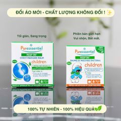 Dầu Xoa Ngực Puressentiel Resp OK 60ml - Giảm Ho, Cảm Lạnh, 100% Thiên Nhiên, An Toàn cho Trẻ Em từ 6 Tháng Tuổi