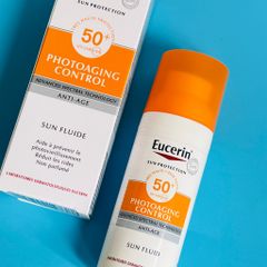Kem Chống Nắng Eucerin Photoaging Control SPF50+ 50ml - Bảo Vệ Da Lão Hóa, Chống UVA/UVB, Kết Cấu Lỏng Nhẹ, Dưỡng Ẩm Tối Đa