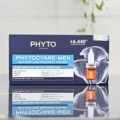 Tinh Chất Giảm Rụng Tóc Cho Nam Phyto Phytocyane - Serum Densifying Dưỡng Tóc Chắc Khỏe, Hỗ Trợ Tăng Cường Độ Dày Tóc