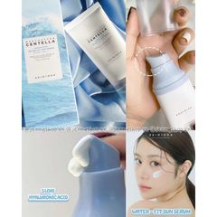 Serum Chống Nắng 2in1 Skin1004 Hyalu-Cica Water Fit SPF50+ - Dưỡng Ẩm, Bảo Vệ Da Nhẹ Mặt, Phù Hợp Da Nhạy Cảm 50ml