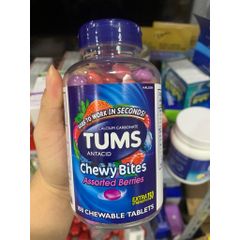 Kẹo Tums Chewy Bites Assorted Berries 108 viên
