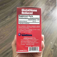 (Cao cấp) Viên Uống Hỗ Trợ Trắng Da Jarrow Glutathione 1000mg - 60 Viên Chính Hãng, Làm Sáng Da, làm dịu da Hiệu Quả, Sản Phẩm Cao Cấp Mỹ