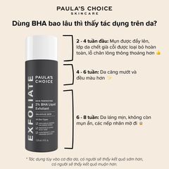 Dung Dịch Tẩy Da Chết Paula’s Choice 2% BHA Chính Hãng 118ml - Giúp Làm Sáng Da, Ngừa Mụn, Phù Hợp Với Da Nhạy Cảm
