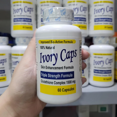 (Cao cấp) Viên uống hỗ trợ trắng da giảm nám Ivory Caps Glutathione Chính hãng - Cải thiện làn da khỏe mạnh, sáng bóng tự nhiên 727678